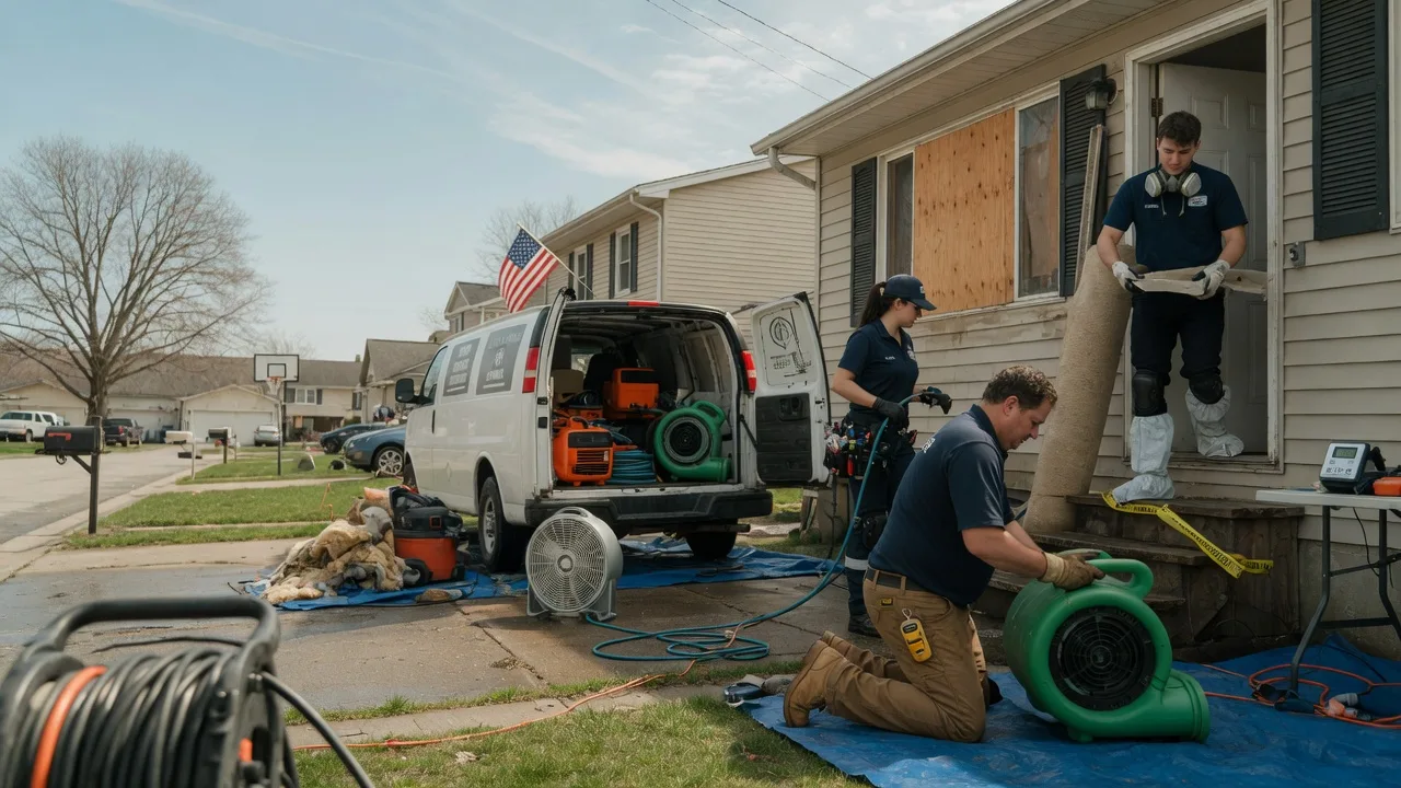 Water Damage Restoration in Madison, KS near me